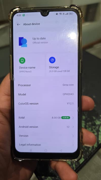 OPPO Reno3 Excellent Condition