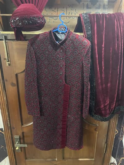 Groom Sherwani 1 hour used for sale