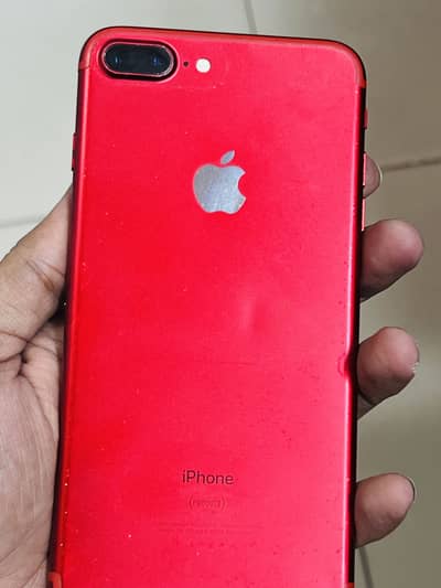 iphone 7plus pta approved 128gb red colure