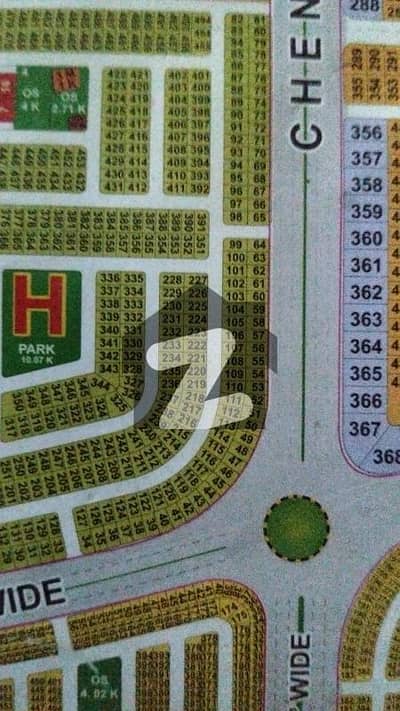 Prime Location 10 Marla H Block Plot For Sale In Jinnah Sector LDA City Lahore