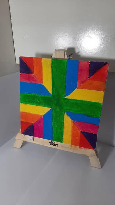 multicolour painting