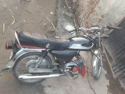 united bike Red color