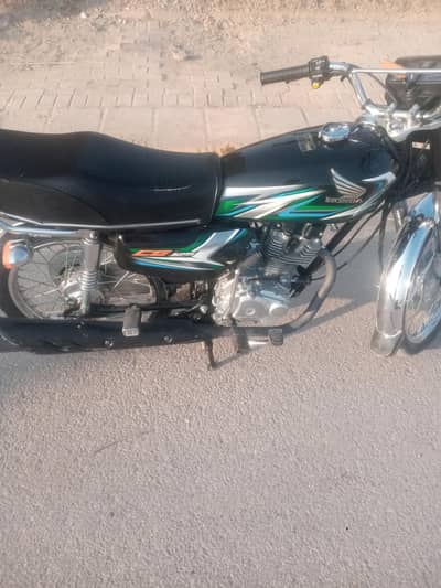 honda 125 2023 model  punjab registered