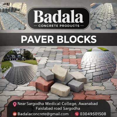 Tuff tiles, Paver Blocks, Concrete tuff tiles, Tiles, Kerb Blocks/