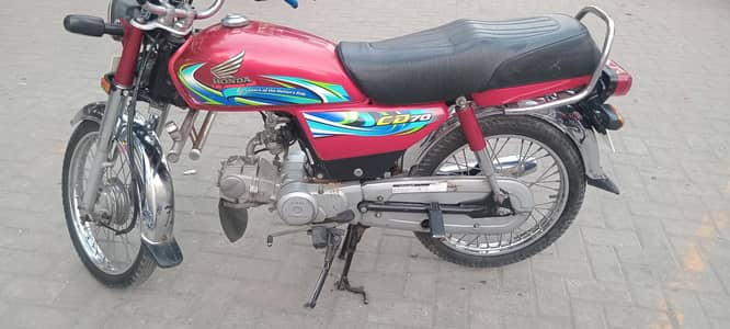 honda cd 70 totally genuine 23 ,/ 24 model