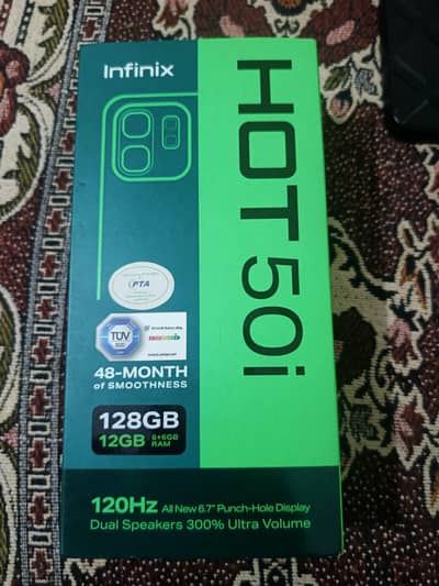 Infinix hot 50i (Exchange possible with warranty phone)