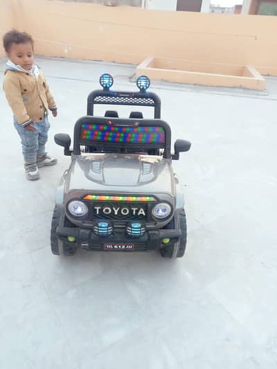 Baby  car Jeep imported full new condition me remote control+ Manua,