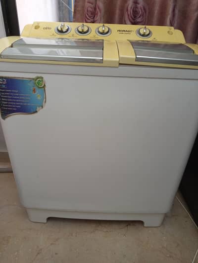 Homage washing machine with dryer used