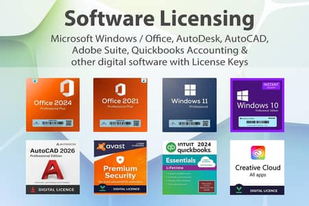 Get Genuine Windows, Office, AutoCAD & More | Digital Software