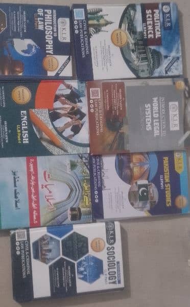 LLB part 1 KLR 7 Books