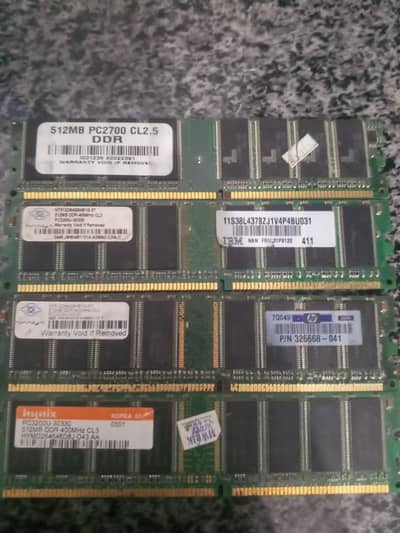 computer pc DDR ram 512mb 400mhz