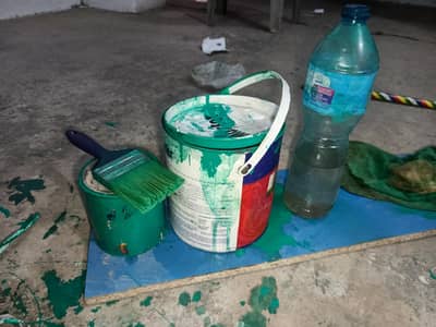 Master Paint With Bursh and Oil for Sale Only 2000/-