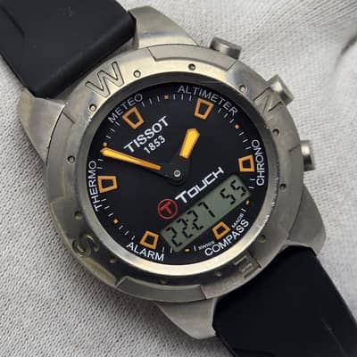 Tissot T-Touch Analog Digital Titanium