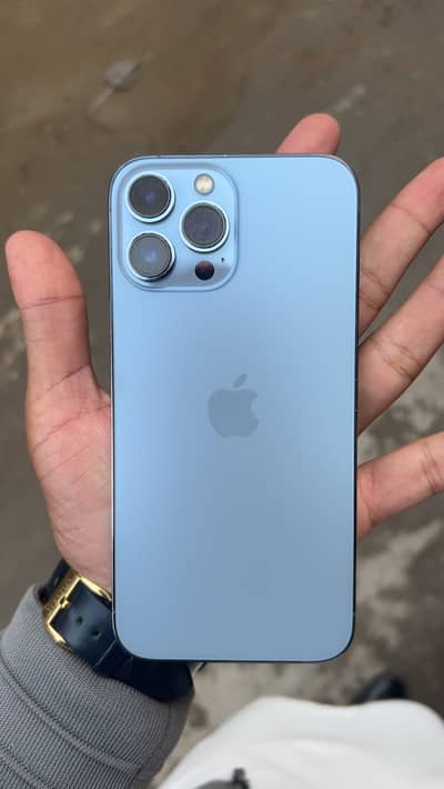 iphone 13 pro max PTA 256 gb 79 BH 10/10 total geniun