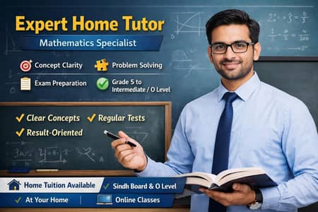 Home Tutor Mathematics Specialist
