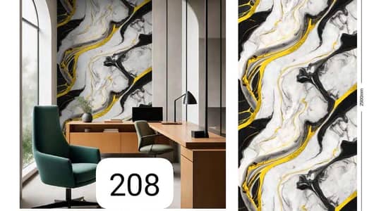 Pvc Uv Marble Sheets For Media Walls