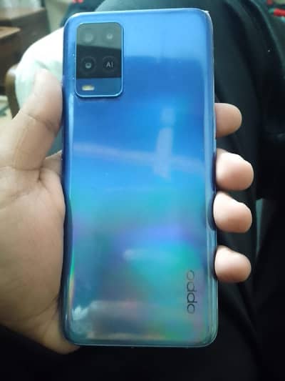 oppo a54 with box and charger