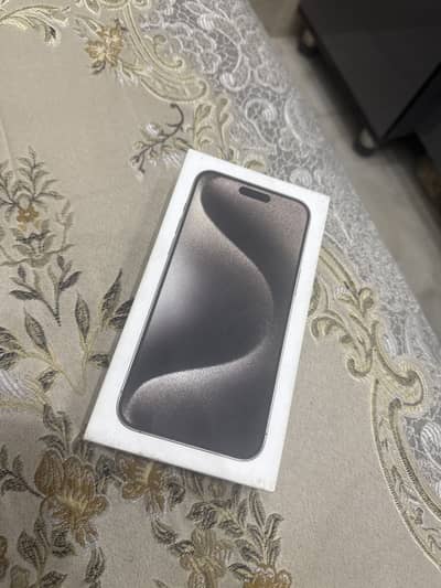 15 Pro Max Natural Titanium Non PTA