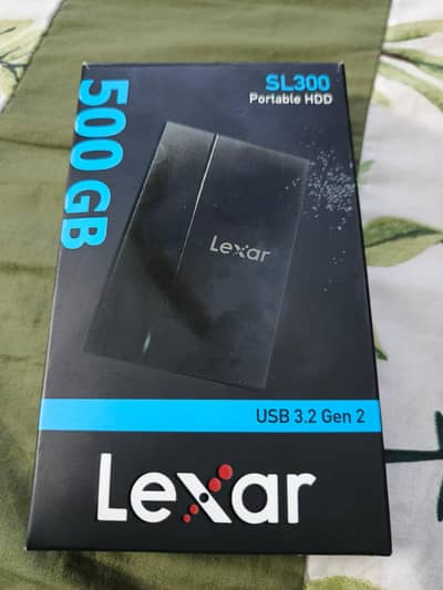 Lexar Portable External Hard Drive New