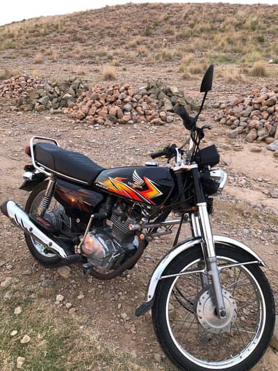 Honda CG 125 2020-2021 MODEL, Complete genuine condition urgent sale