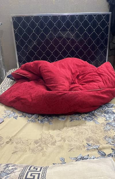 Single Bed Set with Dressing + Standing Mirror (Complete Set)