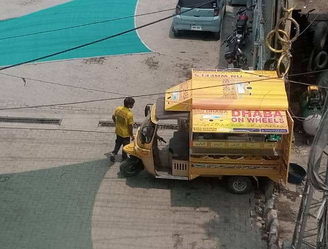 کسٹمائزڈ آٹو لوڈر رکشہ برائے فروخت، موبائل شاپ کے لیے بہترین سیٹ اپ 1