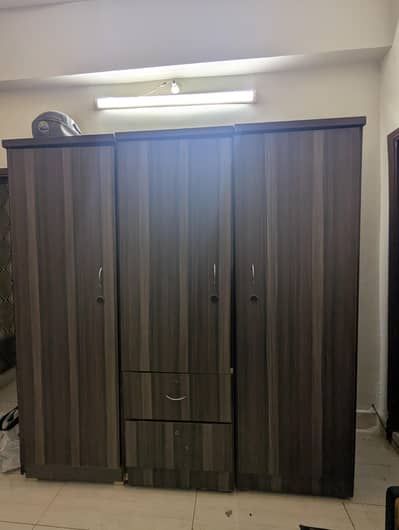 3 door Wooden Wardrobe (Almari)