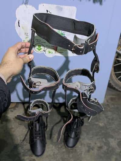 Lower Limb Walking Support Braces / Orthotic Leg Support (Pair)