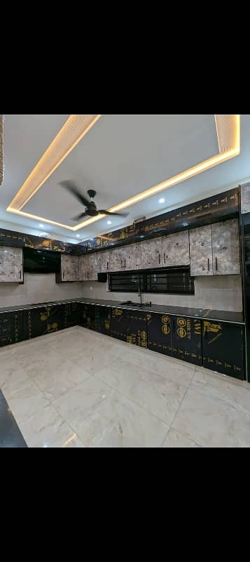 brand new type full house for rent with basement out class location near to park and Mosque market ready to shift fully tiled