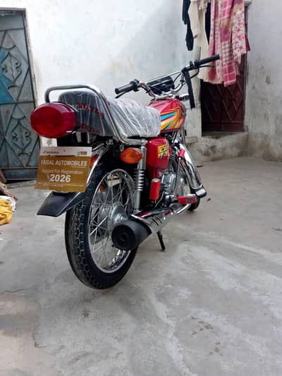 Atlas Honda 2026  500 km chale ha unregistered 03452620317