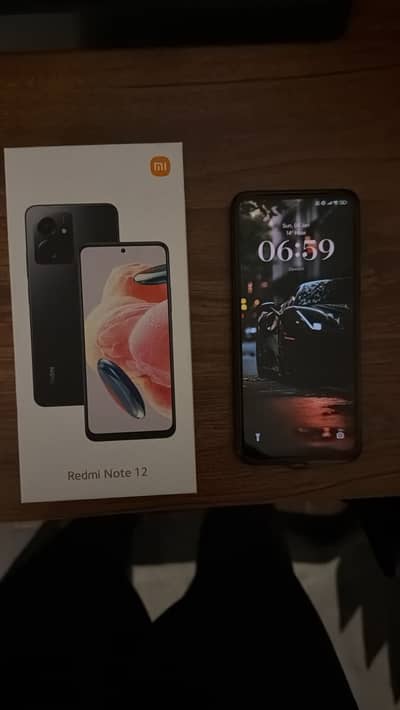 Redmi Note 12 l 128GB l Full box and accessories l PTA Approved