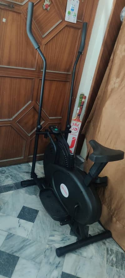 exercise cycle 0316/1736/128 crazy fit massager air bike elliptical