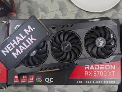ASUS TUF Gaming RX 6700 XT (Used, with Box)