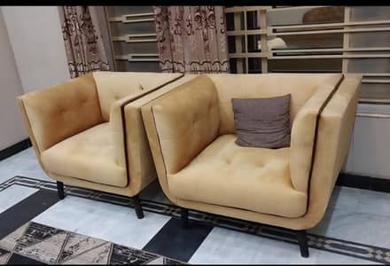 Sofa Set 5 seater brand new condition solid wooden structure