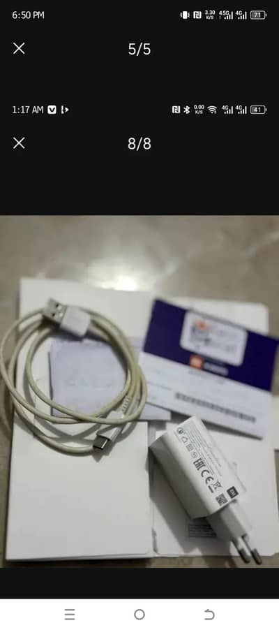 bilkol hai RS. final hai 4+2 Ram Rom 128 Redmi note 9