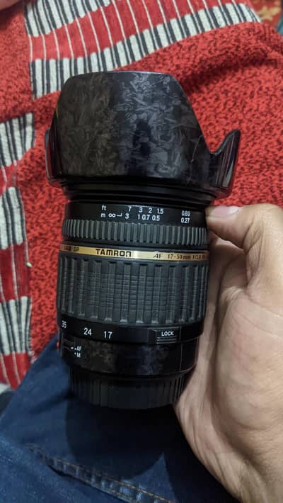 Tamron Af -17 to 50 mm len F2.8 Xr Dii
