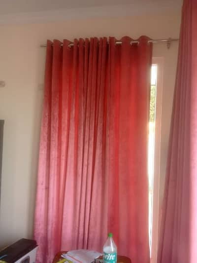 Elegant Red Curtains for Sale - Just like New