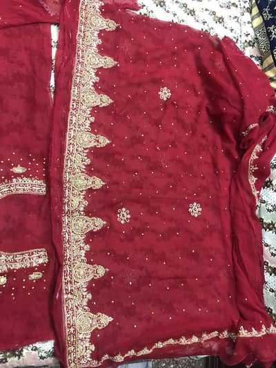 Unstitch Bridal Lehnga Available For Sale