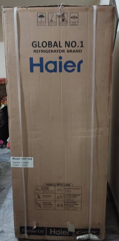 Haier box back never opened
