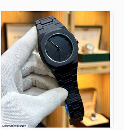 Arabic Dial Black Watch / عربی ڈائل بلیک گھڑی