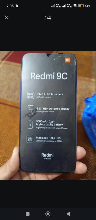 Redmi 9c Excellent original condition