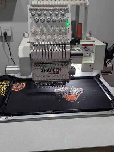 Single Head Embroidery Machine Model 2026 unused