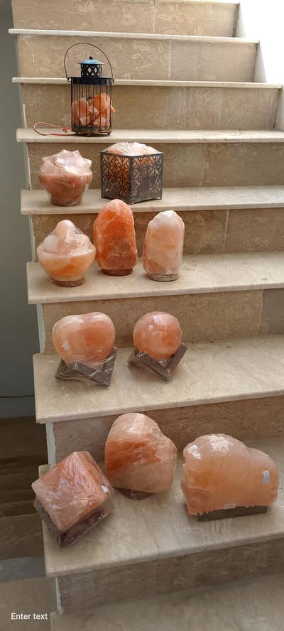 pink salt lamps