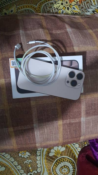 Apple Iphone 16 pro Non PTA, with Sim Time