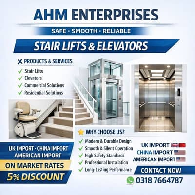House elevators, Plaza lift, Cargo lift, Lift Installation / Repairing