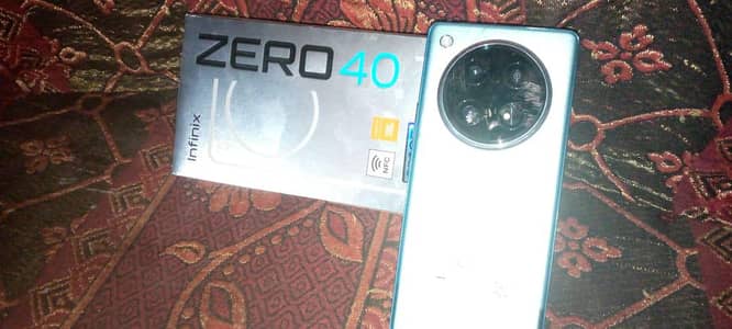 infinix zero 40 8+8 256gb 12 mont warranty