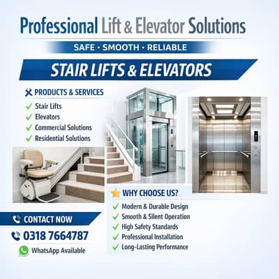 Elevator/ Lift Installation / Repairing Services / lifts for plaza