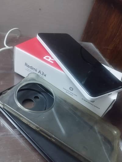 Redmi A3x condition 10/10 *Free 2 back covers*