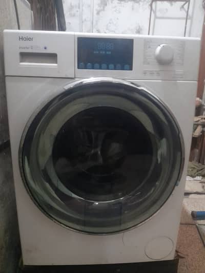 Automatic Inverter Washing Machine & Dryer 10kg Front Door Load