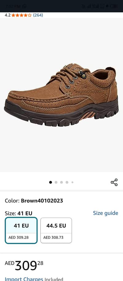 Camel Crown Mens Casual Shoes Loafers 7/8 num